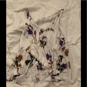 urban outfitters floral tank